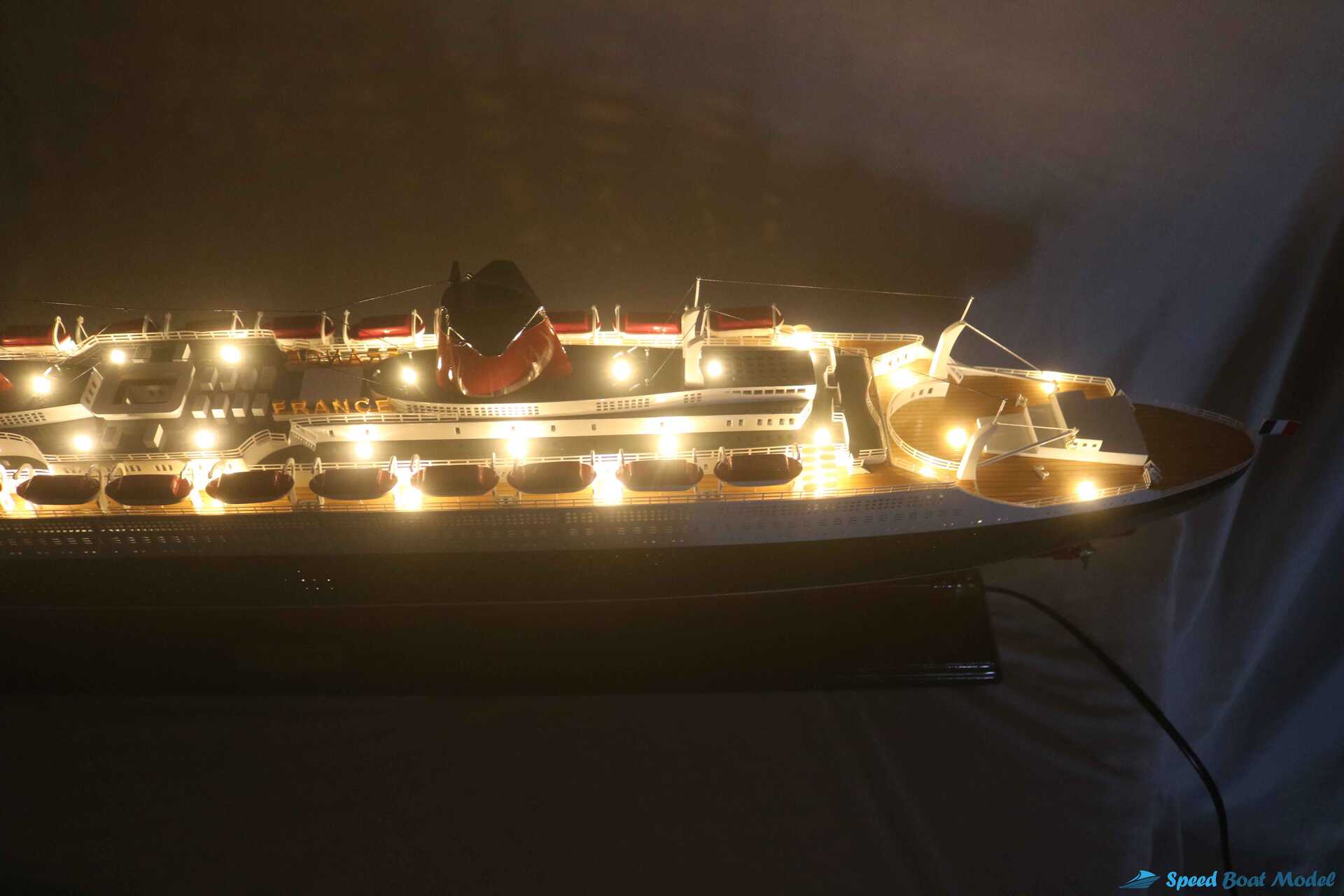 Ss France Special Edition With Lights Model (2) Speed Boad Model Ss France Special Edition With Lights Model (2) Speed Boad Model