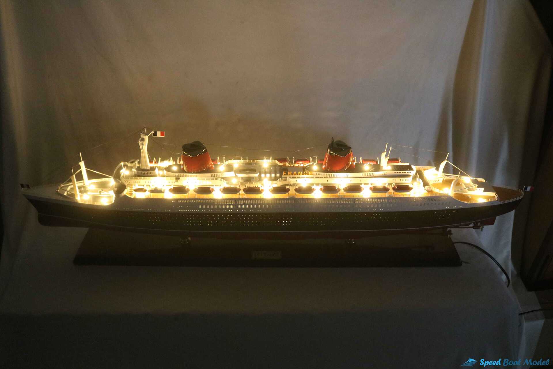 Ss France Special Edition With Lights Model (8) Speed Boad Model Ss France Special Edition With Lights Model (8) Speed Boad Model
