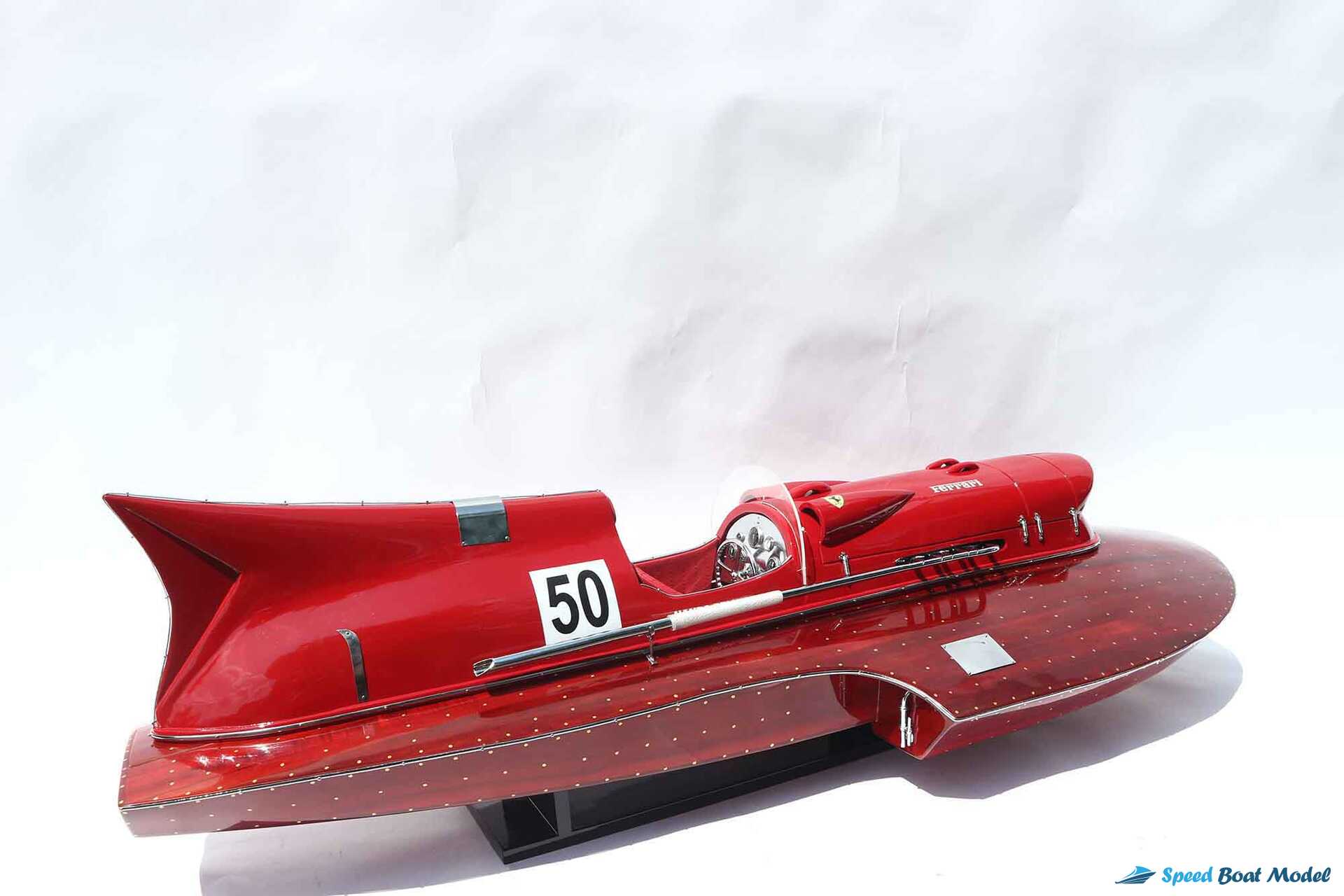 Ferrari Hydroplane 1954 Rc Speed Boat Model (10) Speed Boad Model Ferrari Hydroplane 1954 Rc Speed Boat Model (10) Speed Boad Model