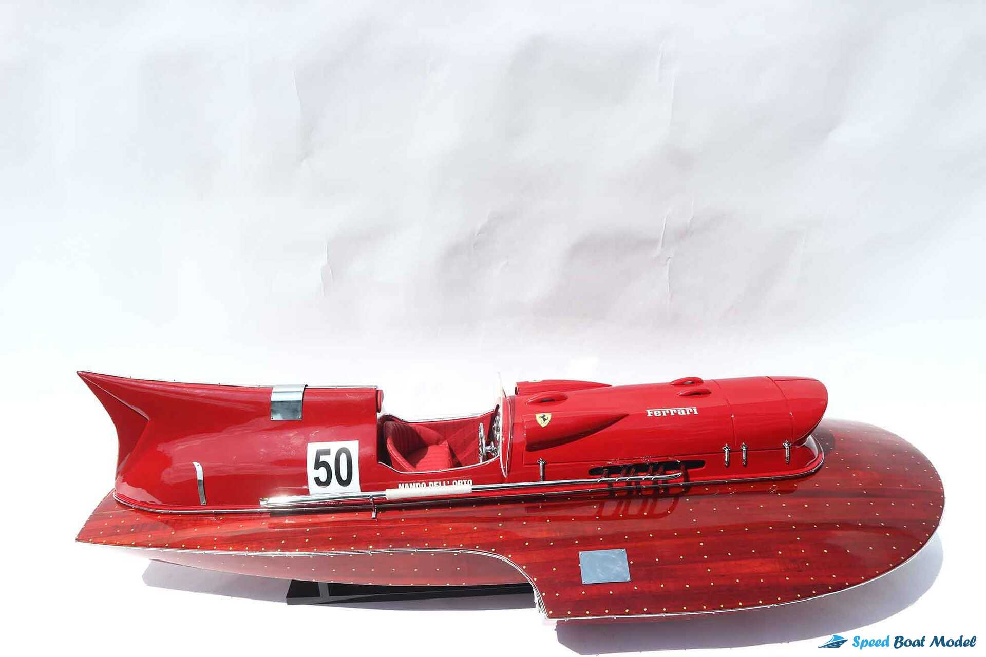 Ferrari Hydroplane 1954 Rc Speed Boat Model (11) Speed Boad Model Ferrari Hydroplane 1954 Rc Speed Boat Model (11) Speed Boad Model