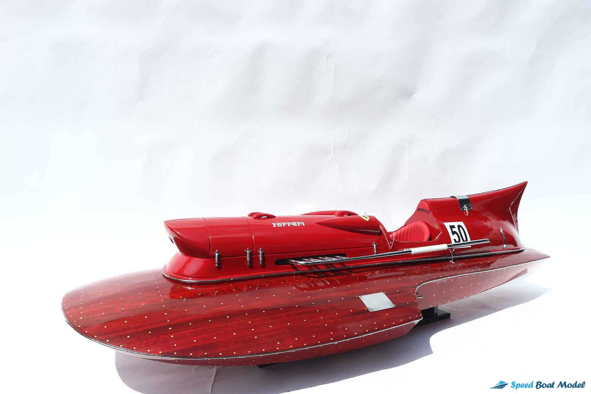 Ferrari Hydroplane 1954 Rc Speed Boat Model (12) Speed Boad Model