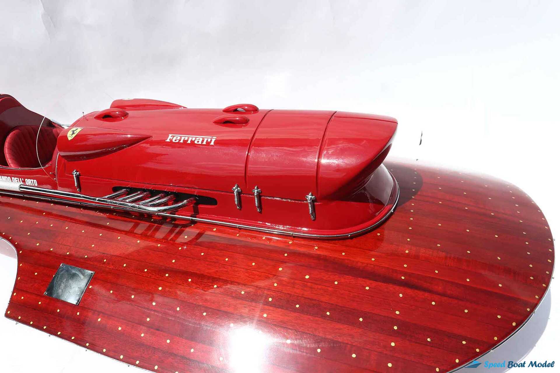Ferrari Hydroplane 1954 Rc Speed Boat Model (7) Speed Boad Model Ferrari Hydroplane 1954 Rc Speed Boat Model (7) Speed Boad Model