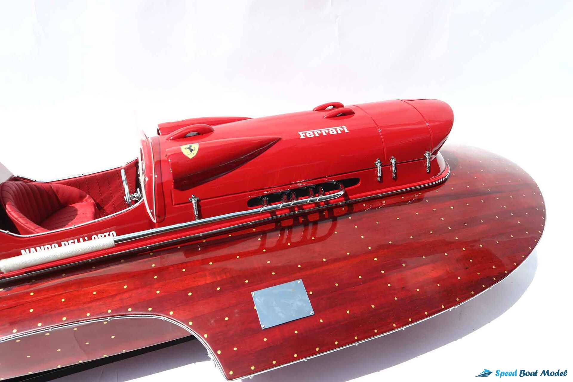 Ferrari Hydroplane 1954 Rc Speed Boat Model (8) Speed Boad Model Ferrari Hydroplane 1954 Rc Speed Boat Model (8) Speed Boad Model