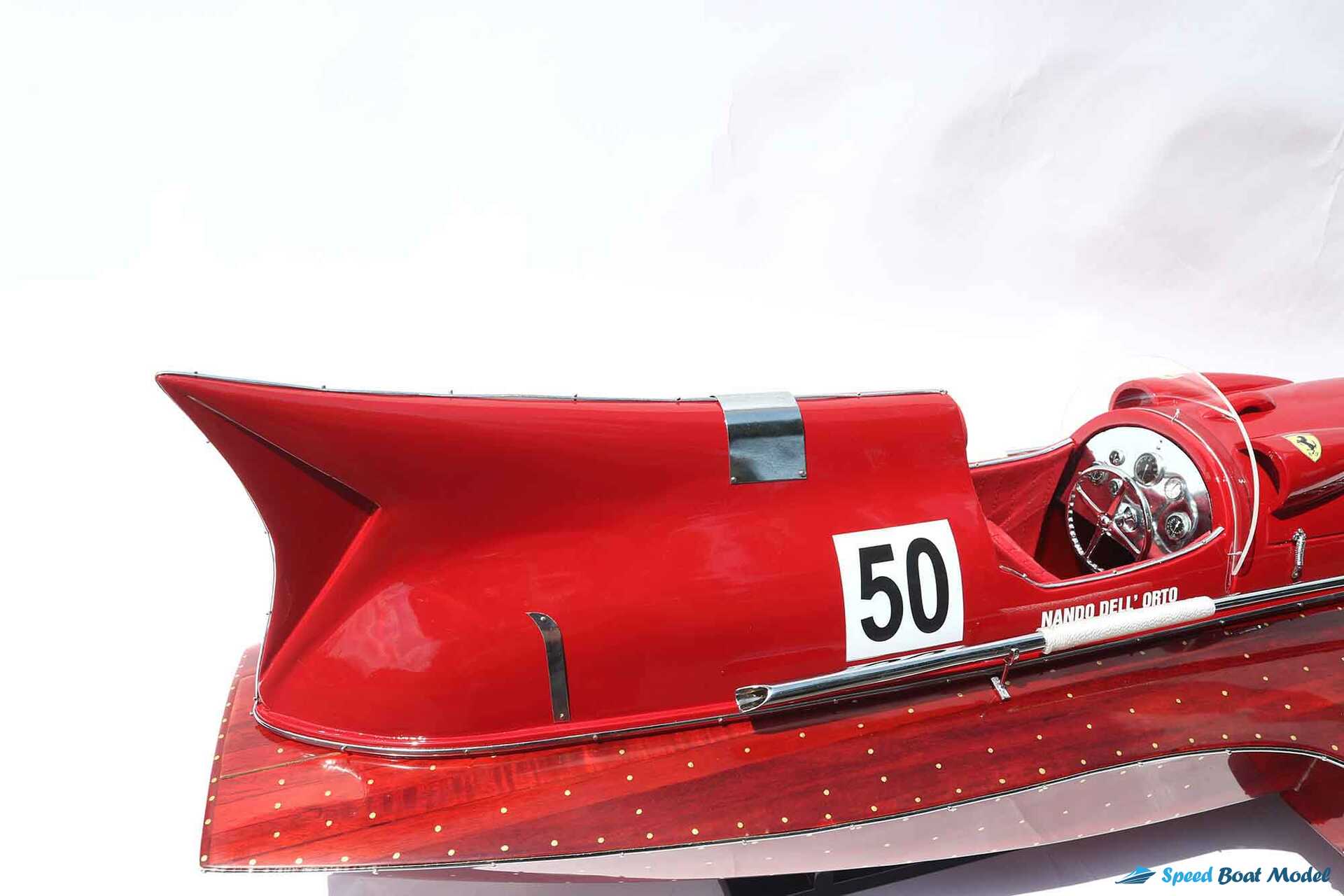 Ferrari Hydroplane 1954 Rc Speed Boat Model (9) Speed Boad Model Ferrari Hydroplane 1954 Rc Speed Boat Model (9) Speed Boad Model