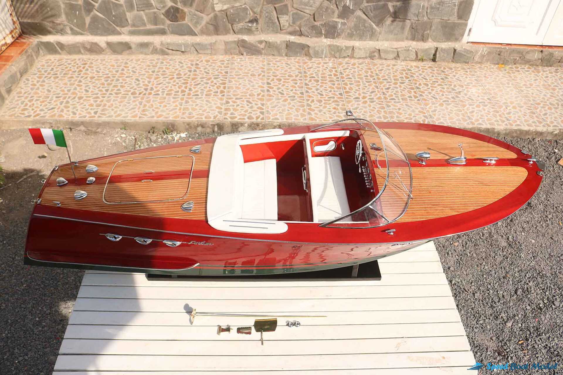Riva Ariston Rc Dark Blue Hull Model (10) Speed Boad Model Riva Ariston Rc Dark Blue Hull Model (10) Speed Boad Model