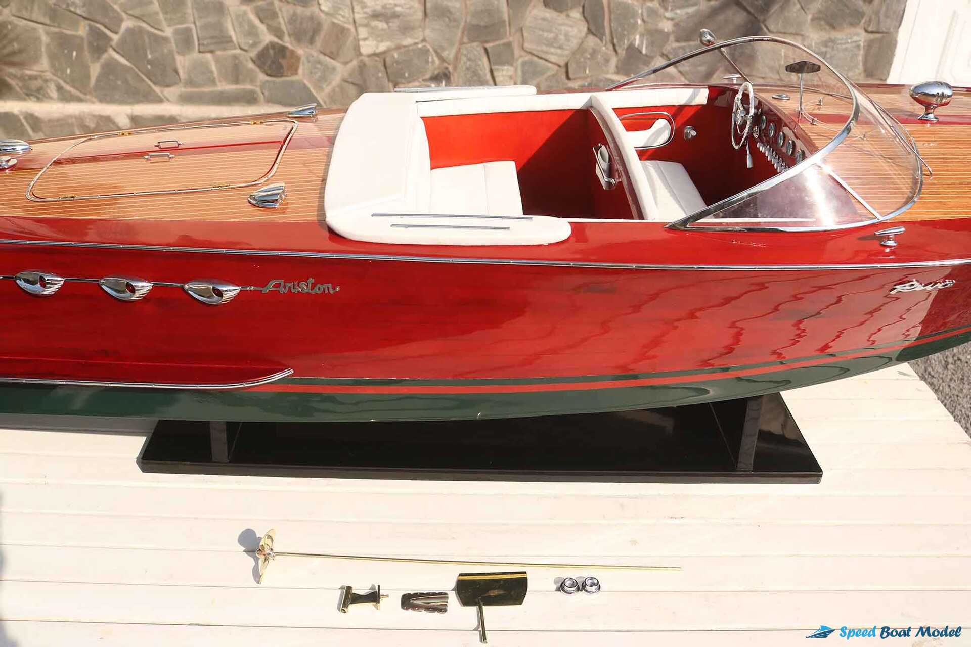 Riva Ariston Rc Dark Blue Hull Model (12) Speed Boad Model Riva Ariston Rc Dark Blue Hull Model (12) Speed Boad Model