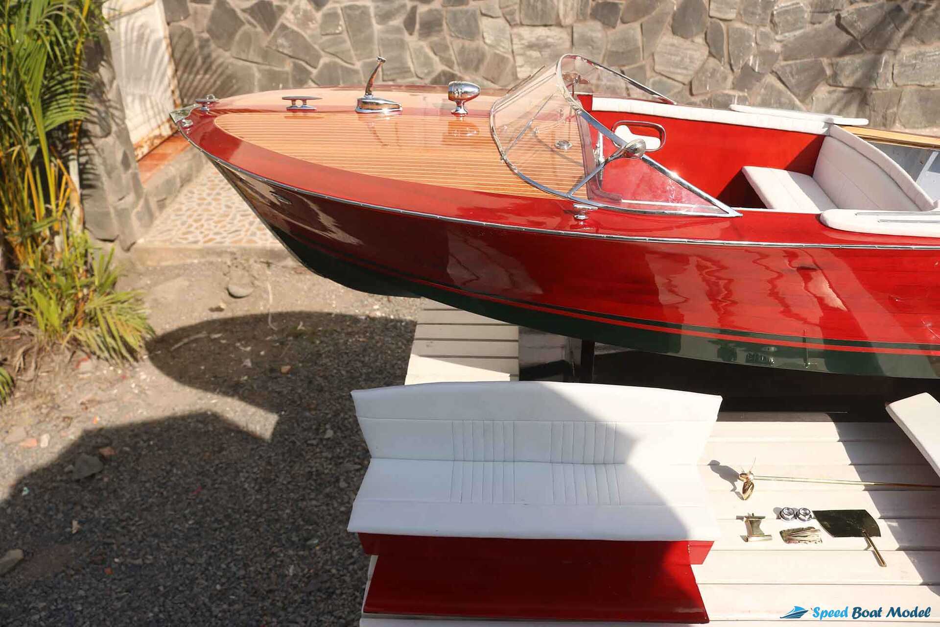 Riva Ariston Rc Dark Blue Hull Model (4) Speed Boad Model Riva Ariston Rc Dark Blue Hull Model (4) Speed Boad Model