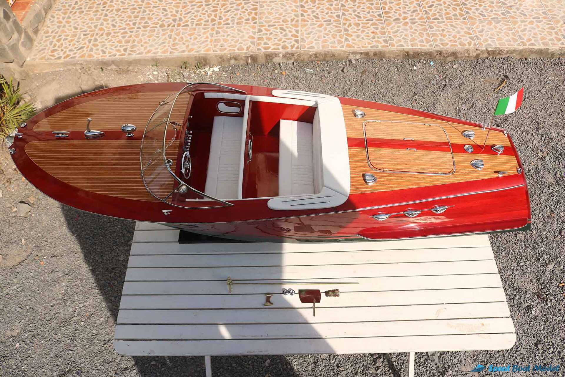 Riva Ariston Rc Dark Blue Hull Model (6) Speed Boad Model Riva Ariston Rc Dark Blue Hull Model (6) Speed Boad Model