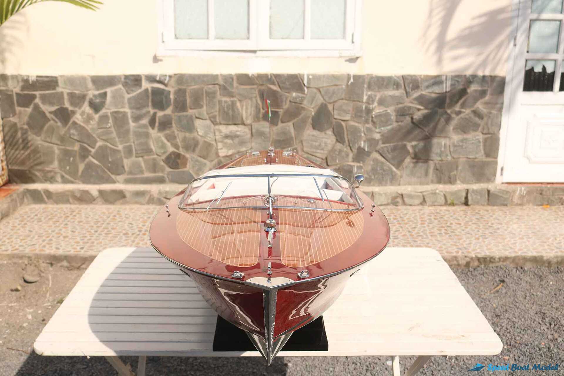 Riva Ariston Rc Dark Blue Hull Model (9) Speed Boad Model Riva Ariston Rc Dark Blue Hull Model (9) Speed Boad Model