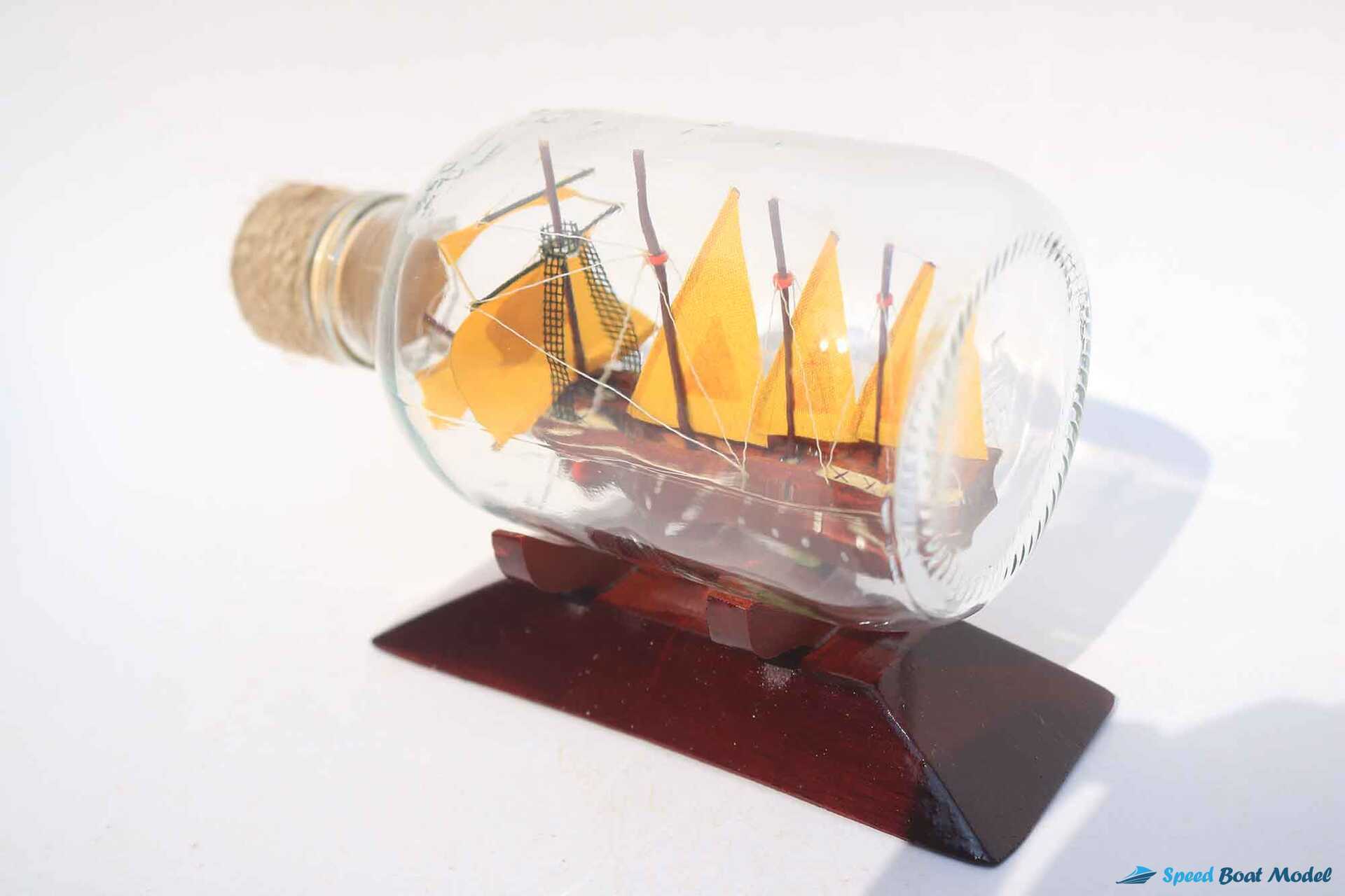 Caravel Ship In Bottle (2) Speed Boad Model Caravel Ship In Bottle (2) Speed Boad Model