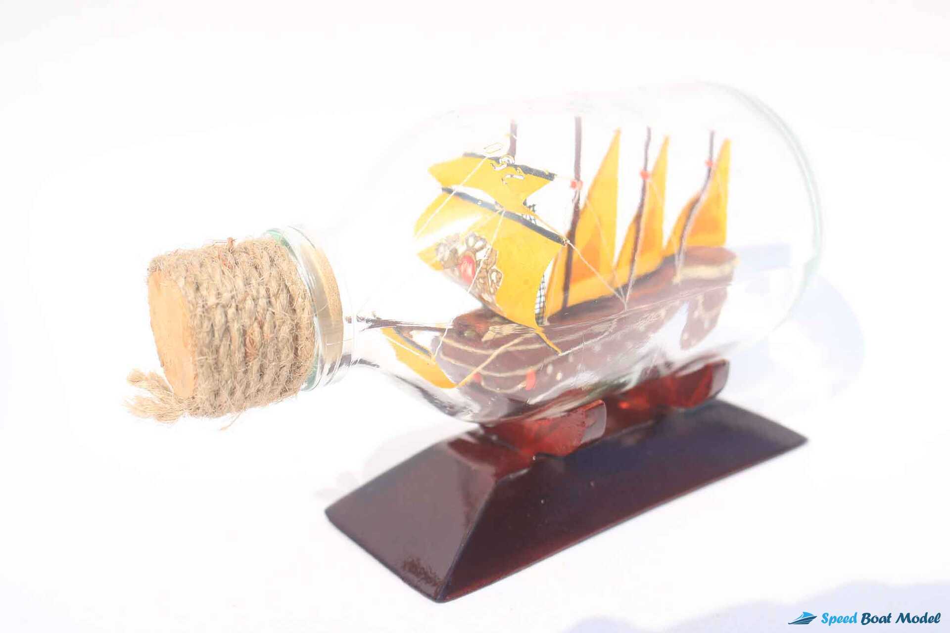 Caravel Ship In Bottle (3) Speed Boad Model Caravel Ship In Bottle (3) Speed Boad Model
