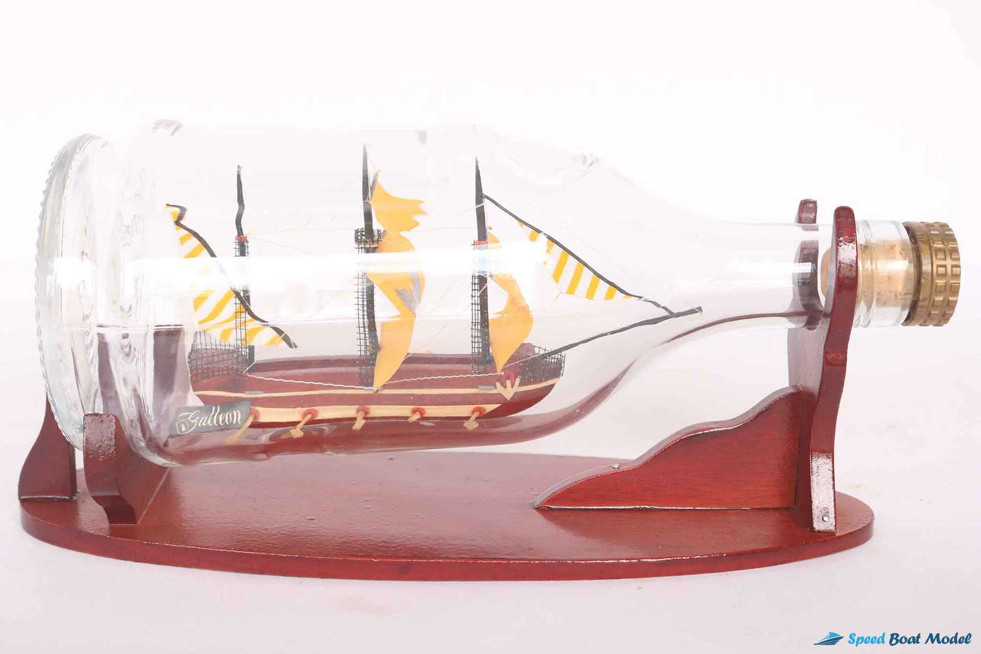Galleon Ship In Bottle 5 Galleon Ship In Bottle (5) Speed Boad Model