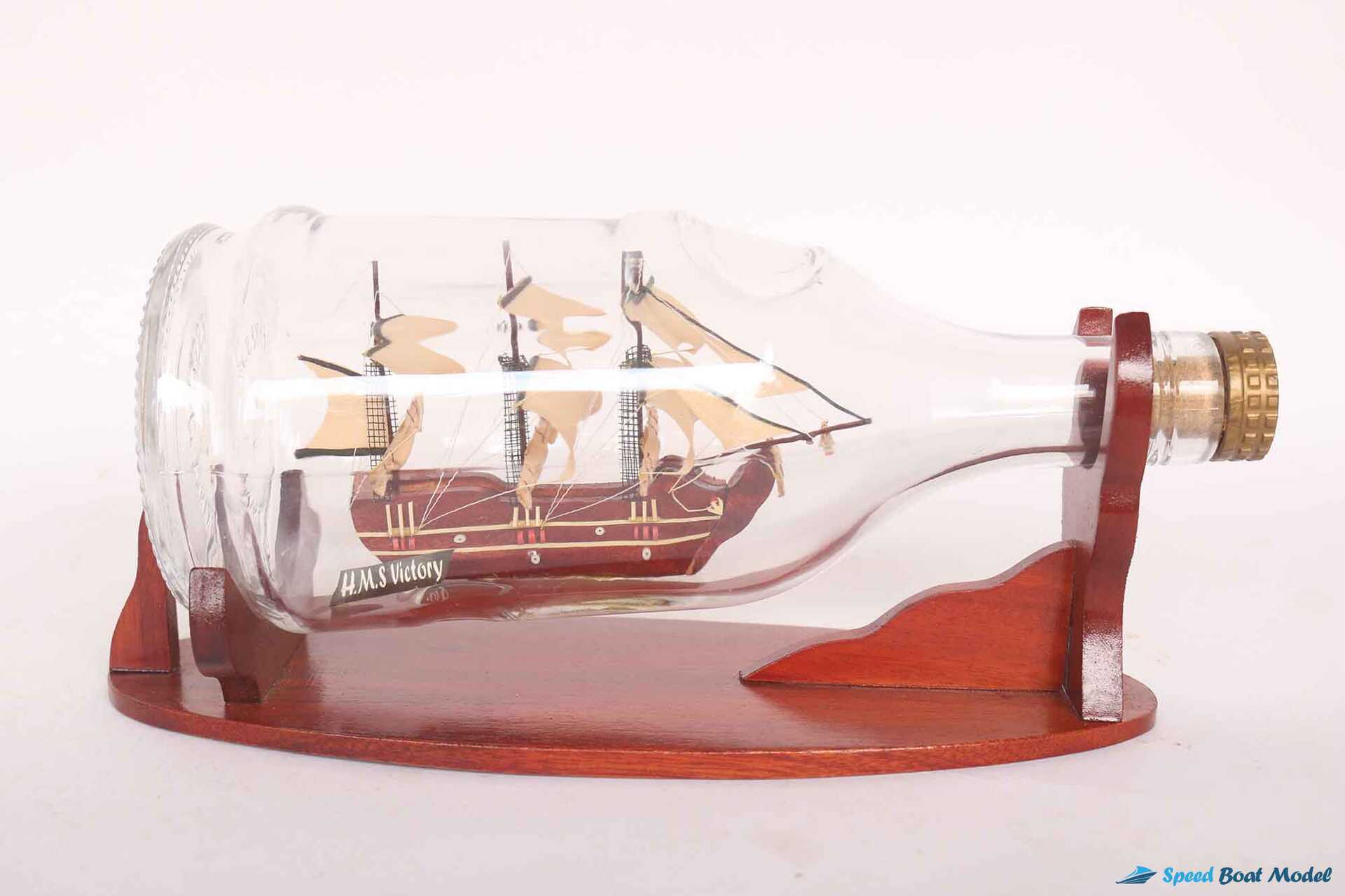 HMS Victory Ship In Bottle 8 Hms Victory Ship In Bottle (1) Speed Boad Model