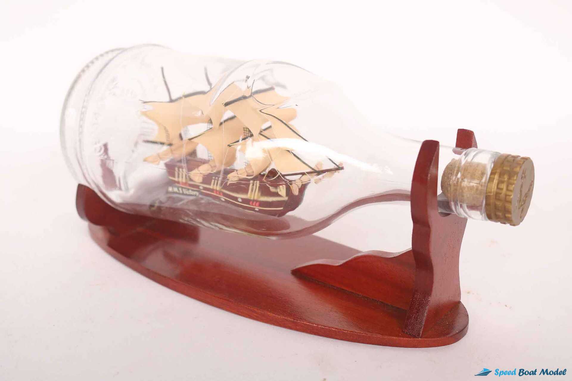 Hms Victory Ship In Bottle (2) Speed Boad Model Hms Victory Ship In Bottle (2) Speed Boad Model