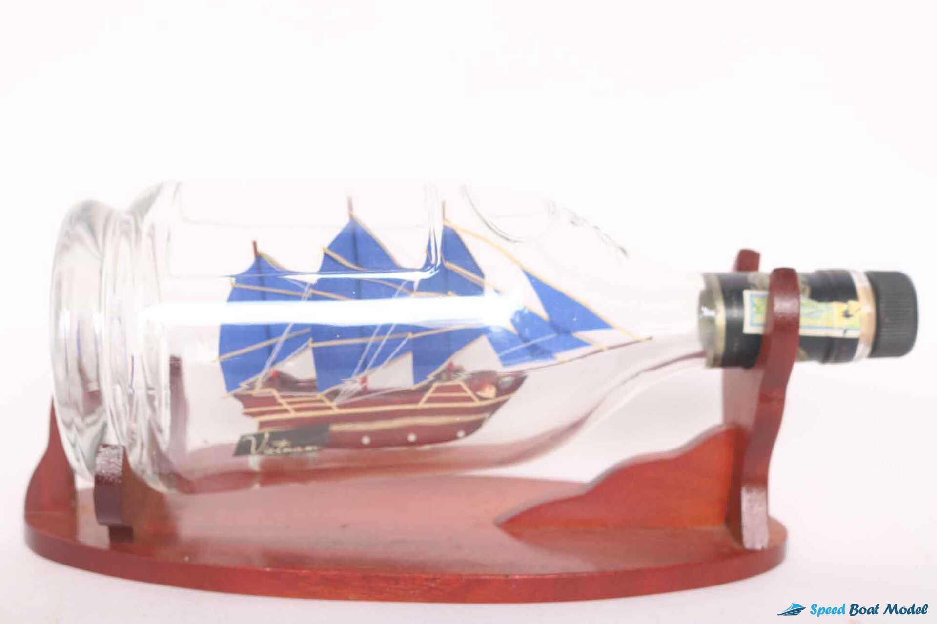 Viet Nam Ship In Bottle (5) Speed Boad Model