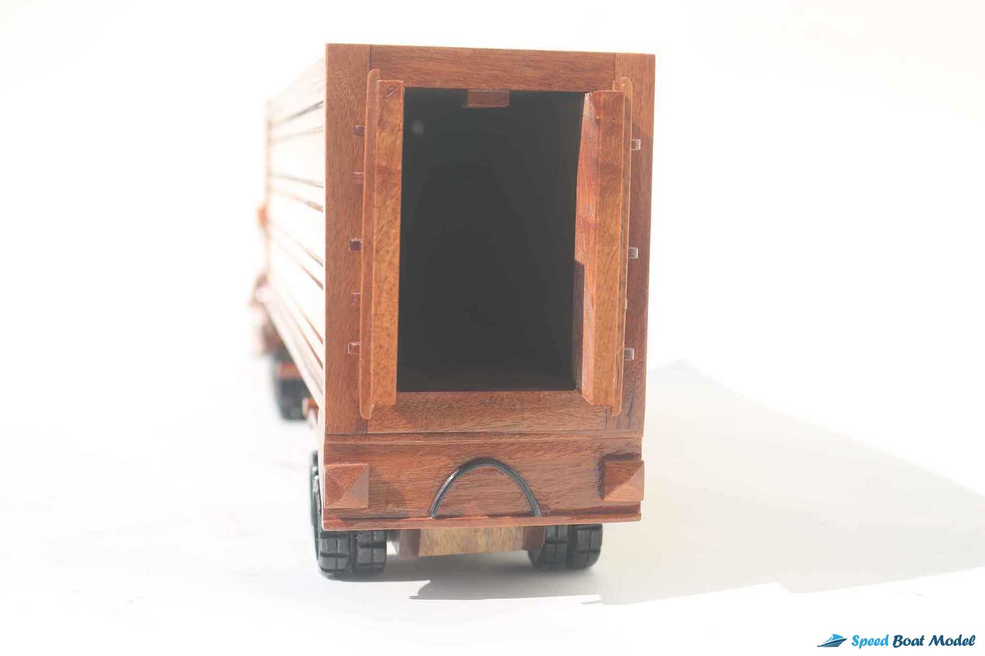 Container – Tractor Trailer Wooden Model 23 (1) Speed Boad Model Container – Tractor Trailer Wooden Model 23 (1) Speed Boad Model