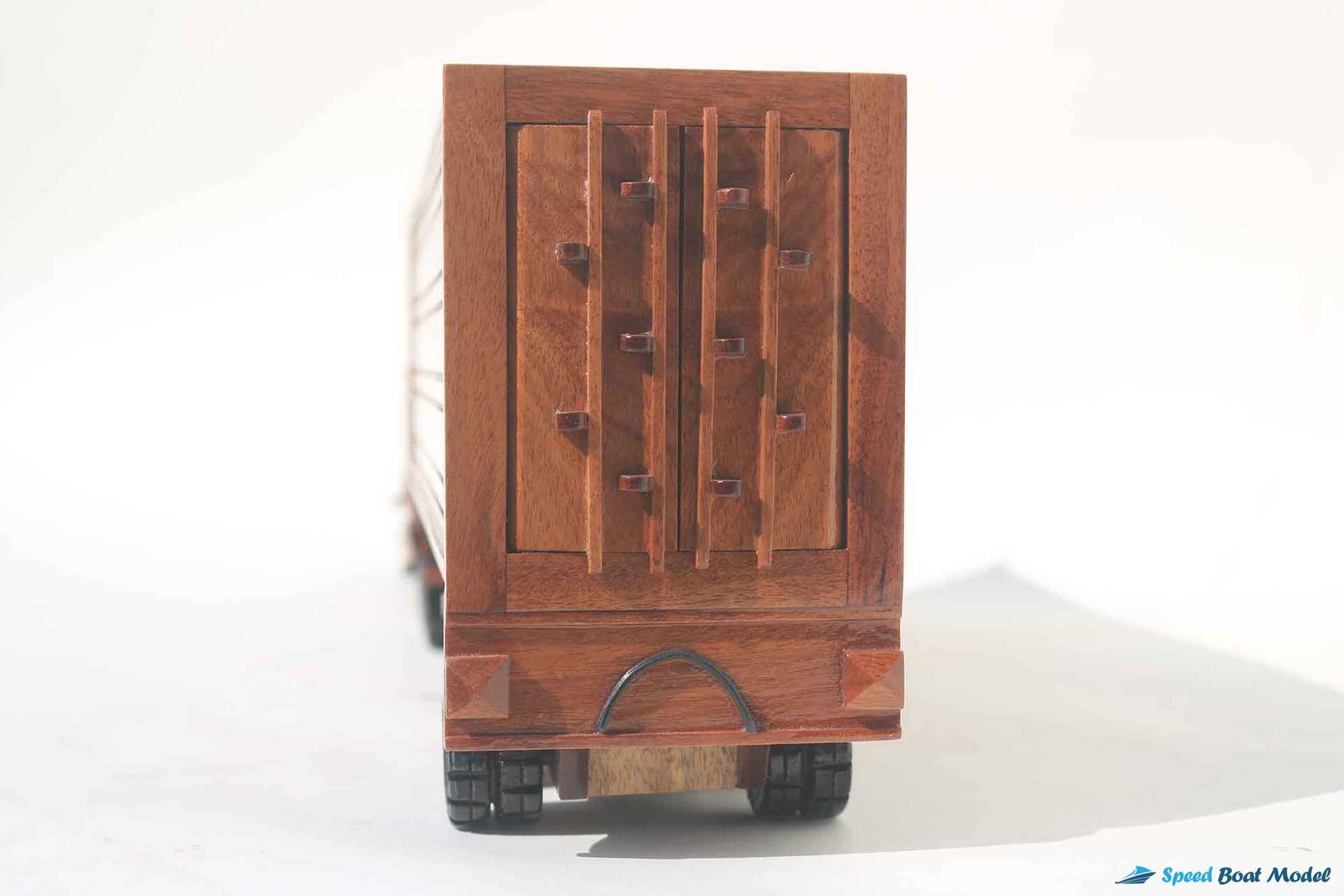 Container – Tractor Trailer Wooden Model 23 (2) Speed Boad Model Container – Tractor Trailer Wooden Model 23 (2) Speed Boad Model