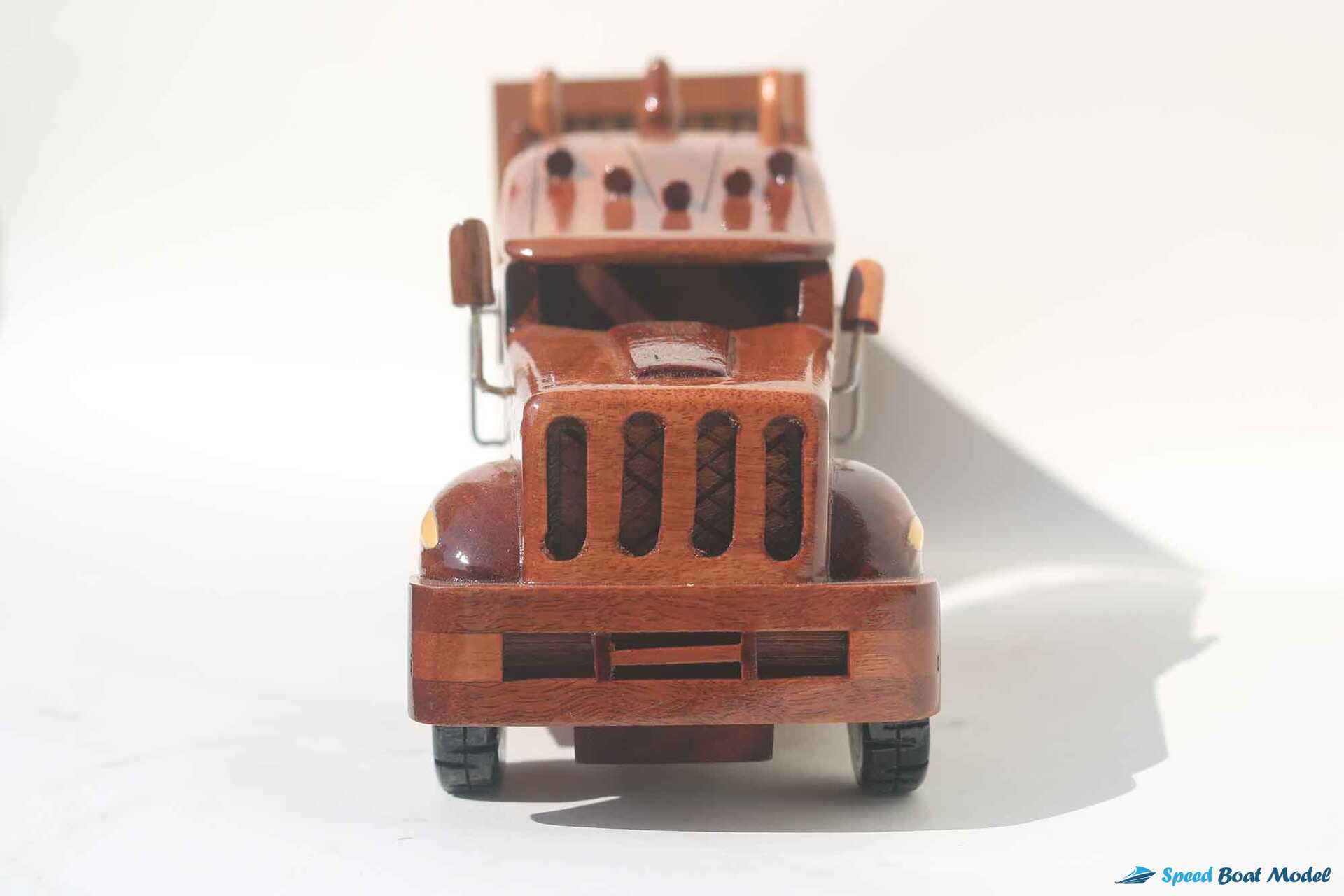 Container – Tractor Trailer Wooden Model 23 (3) Speed Boad Model Container – Tractor Trailer Wooden Model 23 (3) Speed Boad Model