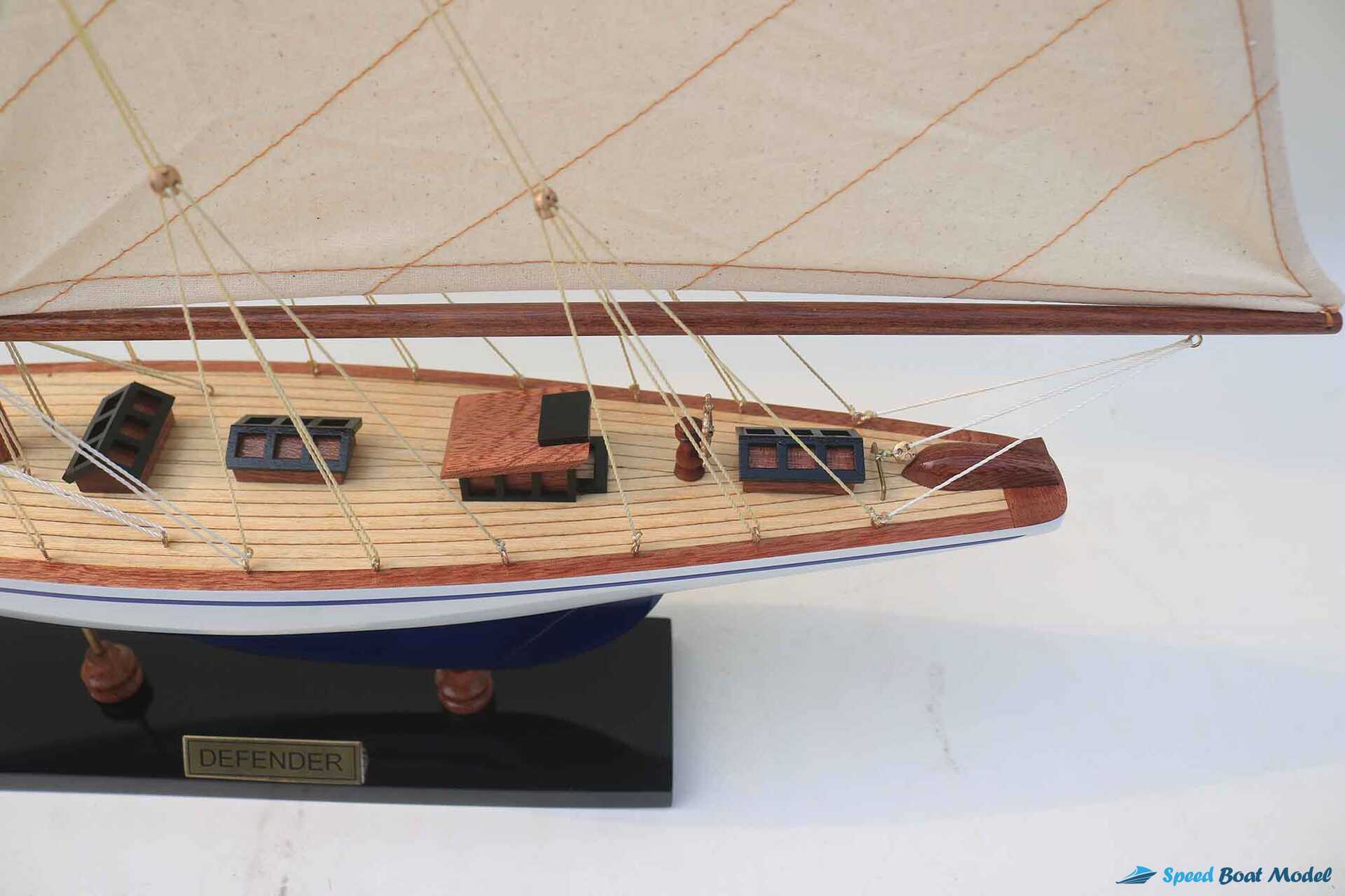 Defender Painted Boat Model (10) Speed Boad Model Defender Painted Boat Model (10) Speed Boad Model