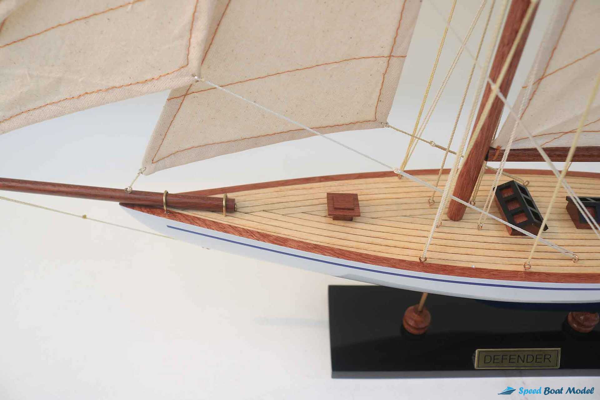 Defender Painted Boat Model (11) Speed Boad Model Defender Painted Boat Model (11) Speed Boad Model