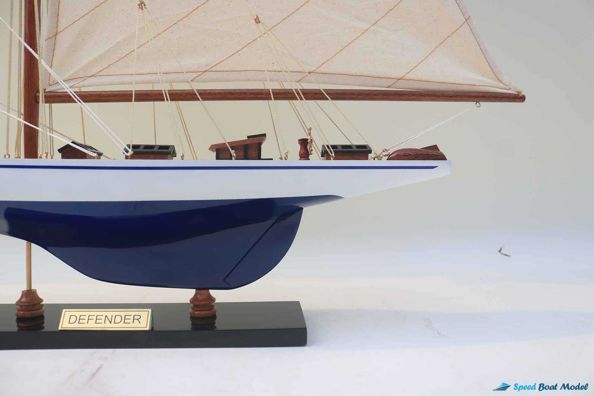 Defender Painted Boat Model (12) Speed Boad Model Defender Painted Boat Model (12) Speed Boad Model