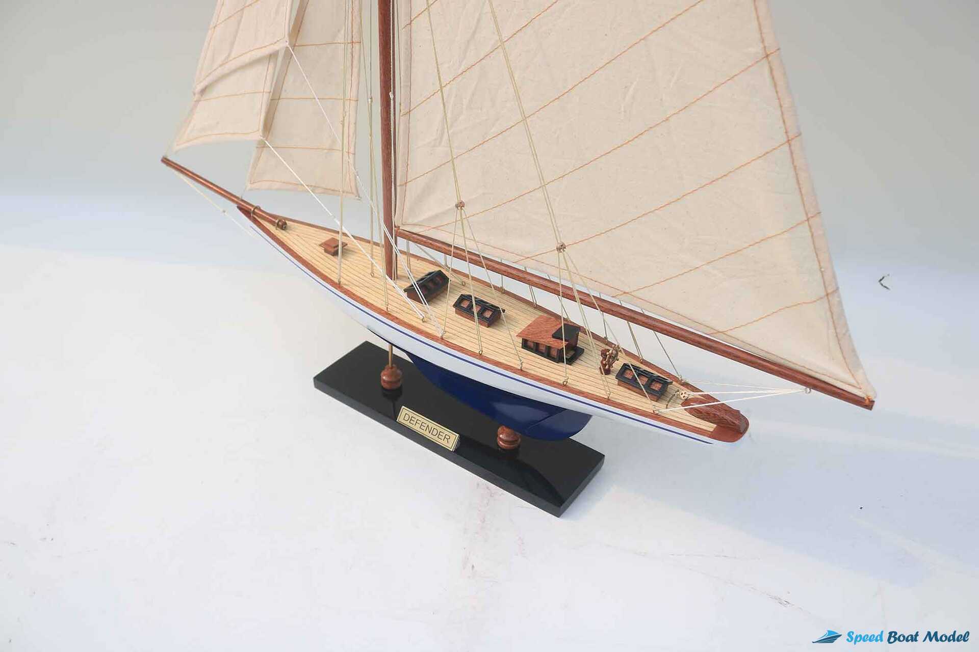 Defender Painted Boat Model (7) Speed Boad Model Defender Painted Boat Model (7) Speed Boad Model