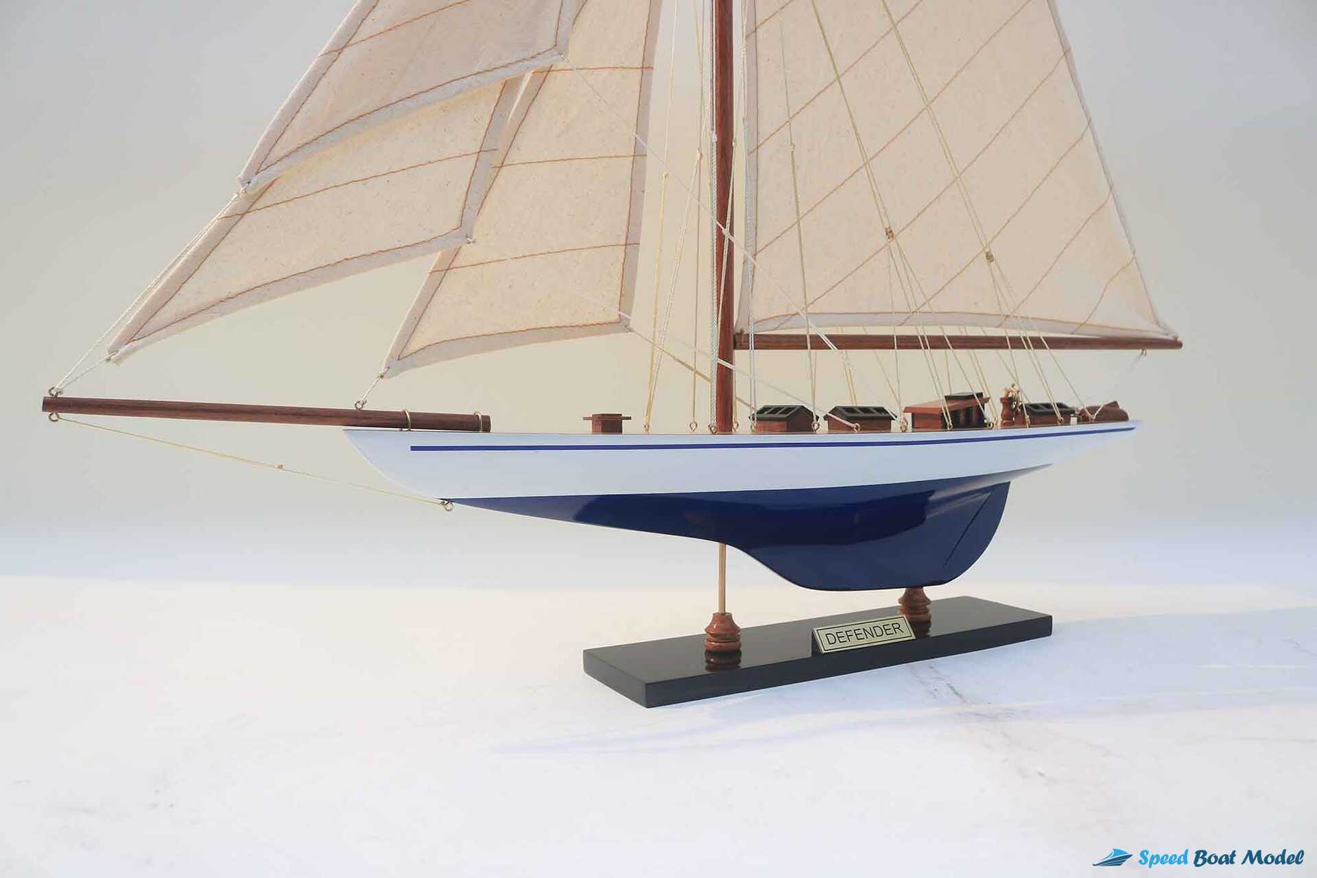 Defender Painted Boat Model (9) Speed Boad Model Defender Painted Boat Model (9) Speed Boad Model