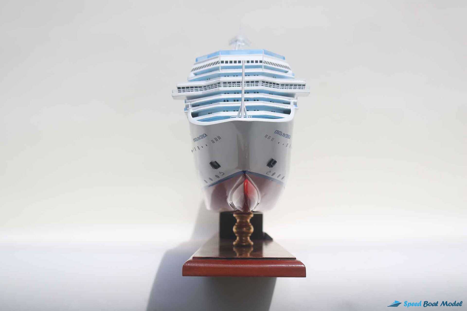 Costa Pacifia Cruise Ship Model (10) Speed Boad Model Costa Pacifia Cruise Ship Model (10) Speed Boad Model