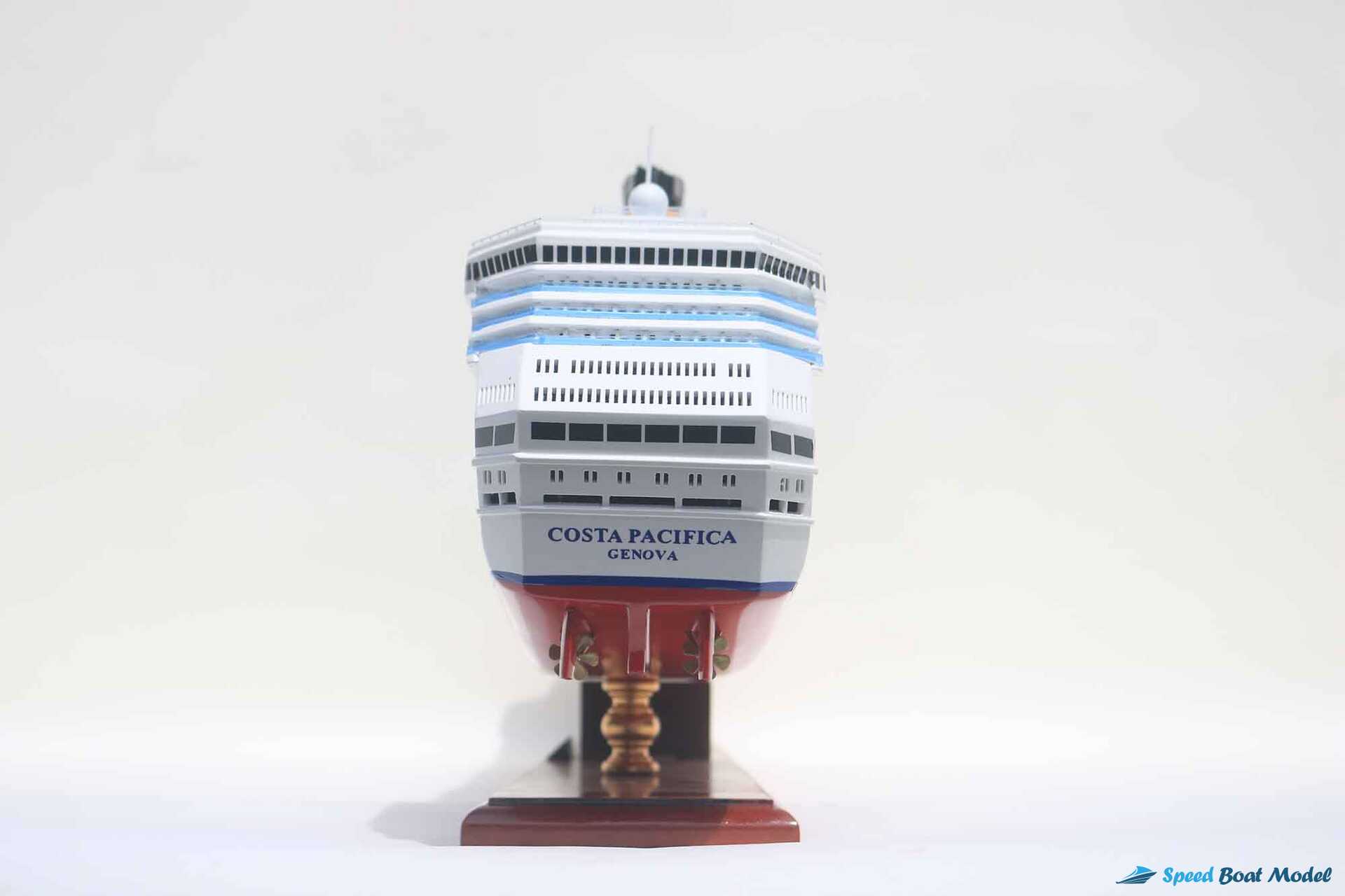 Costa Pacifia Cruise Ship Model (9) Speed Boad Model Costa Pacifia Cruise Ship Model (9) Speed Boad Model