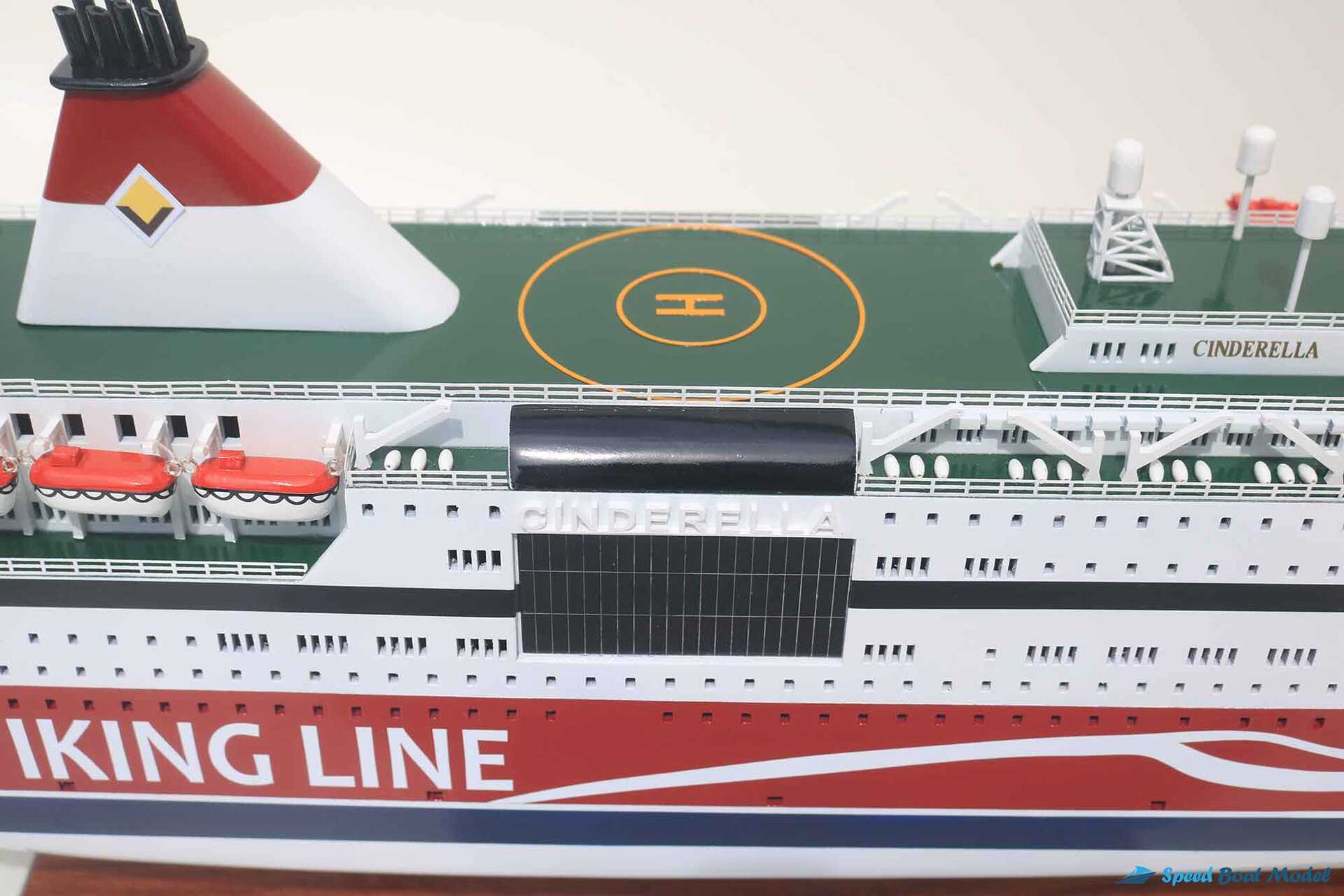 M.s Viking Cinderella Cruise Ship Model (1) Speed Boad Model M.s Viking Cinderella Cruise Ship Model (1) Speed Boad Model
