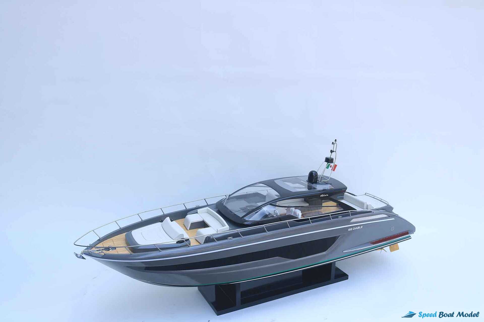 Riva Diable 68′ Modern Yacht Model (14) Speed Boad Model