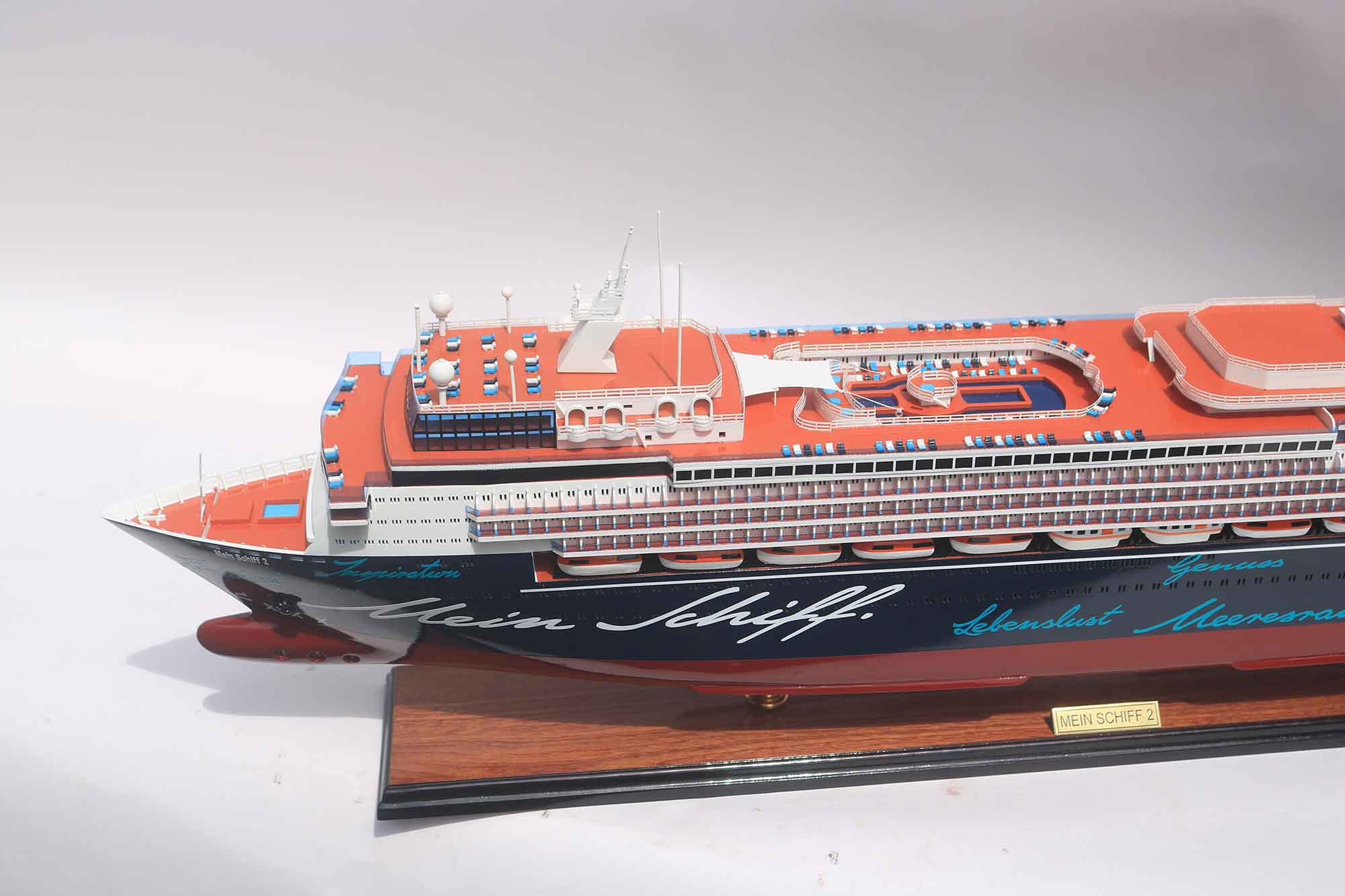 Mein Schiff 2 Cruise Ship Model (19) Speed Boad Model Mein Schiff 2 Cruise Ship Model (19) Speed Boad Model