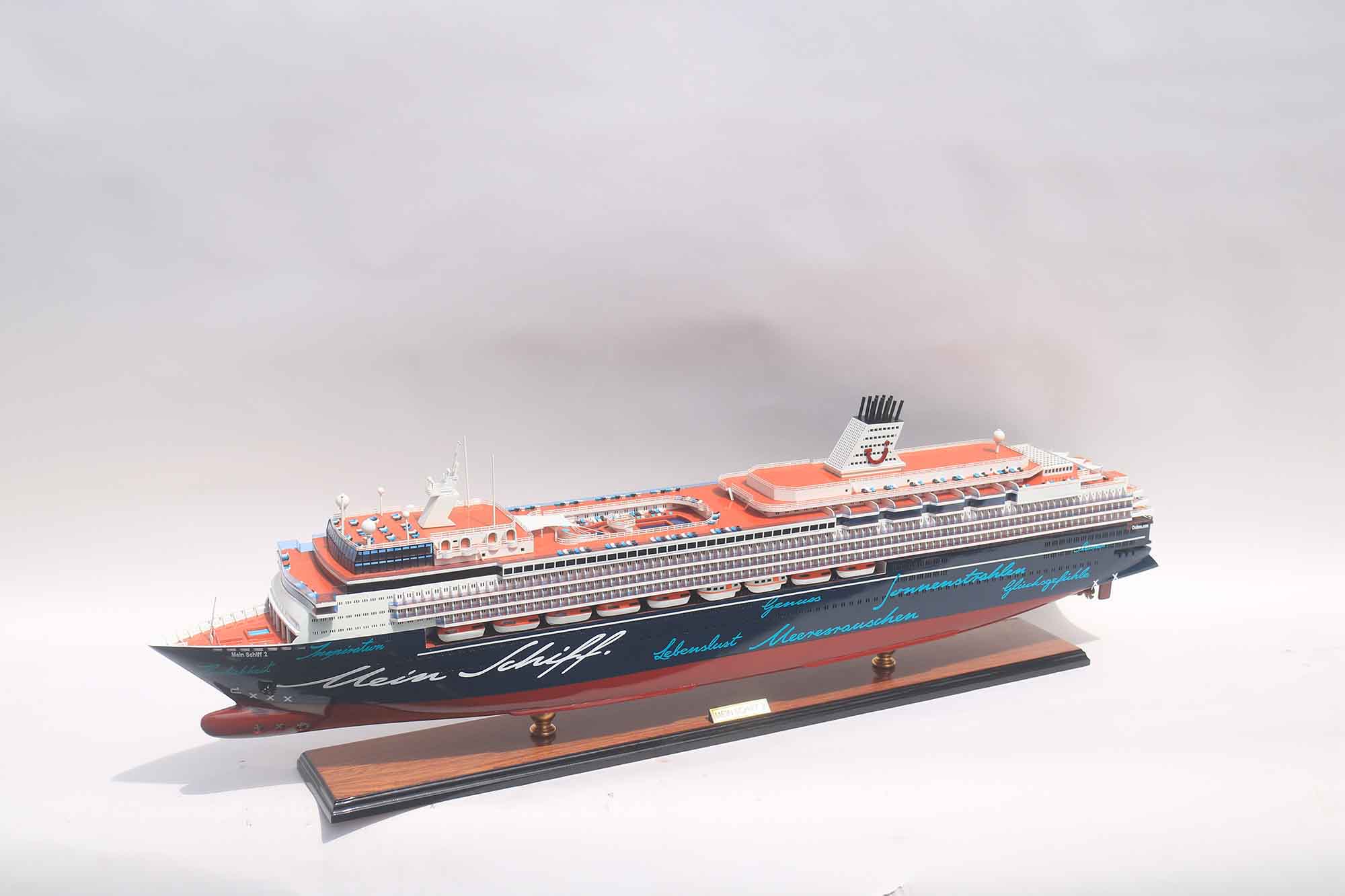 Mein Schiff 2 Cruise Ship Model (20) Speed Boad Model