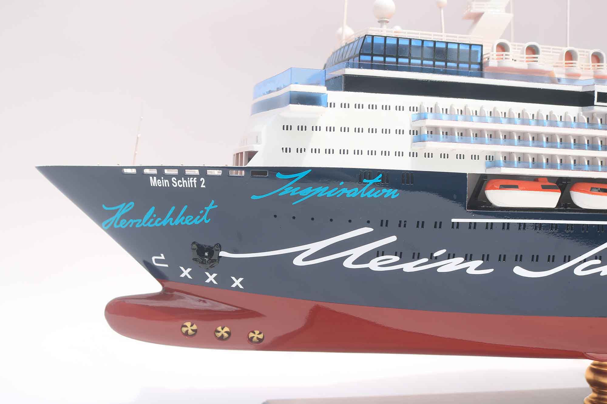 Mein Schiff 2 Cruise Ship Model (9) Speed Boad Model Mein Schiff 2 Cruise Ship Model (9) Speed Boad Model