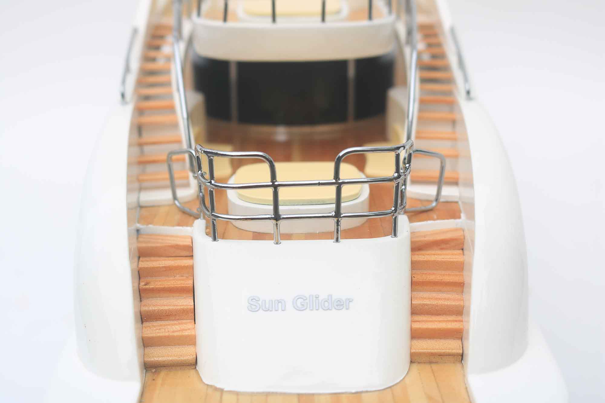 Sun Glider Ii Modern Yatch Model (2) Speed Boad Model Sun Glider Ii Modern Yatch Model (2) Speed Boad Model