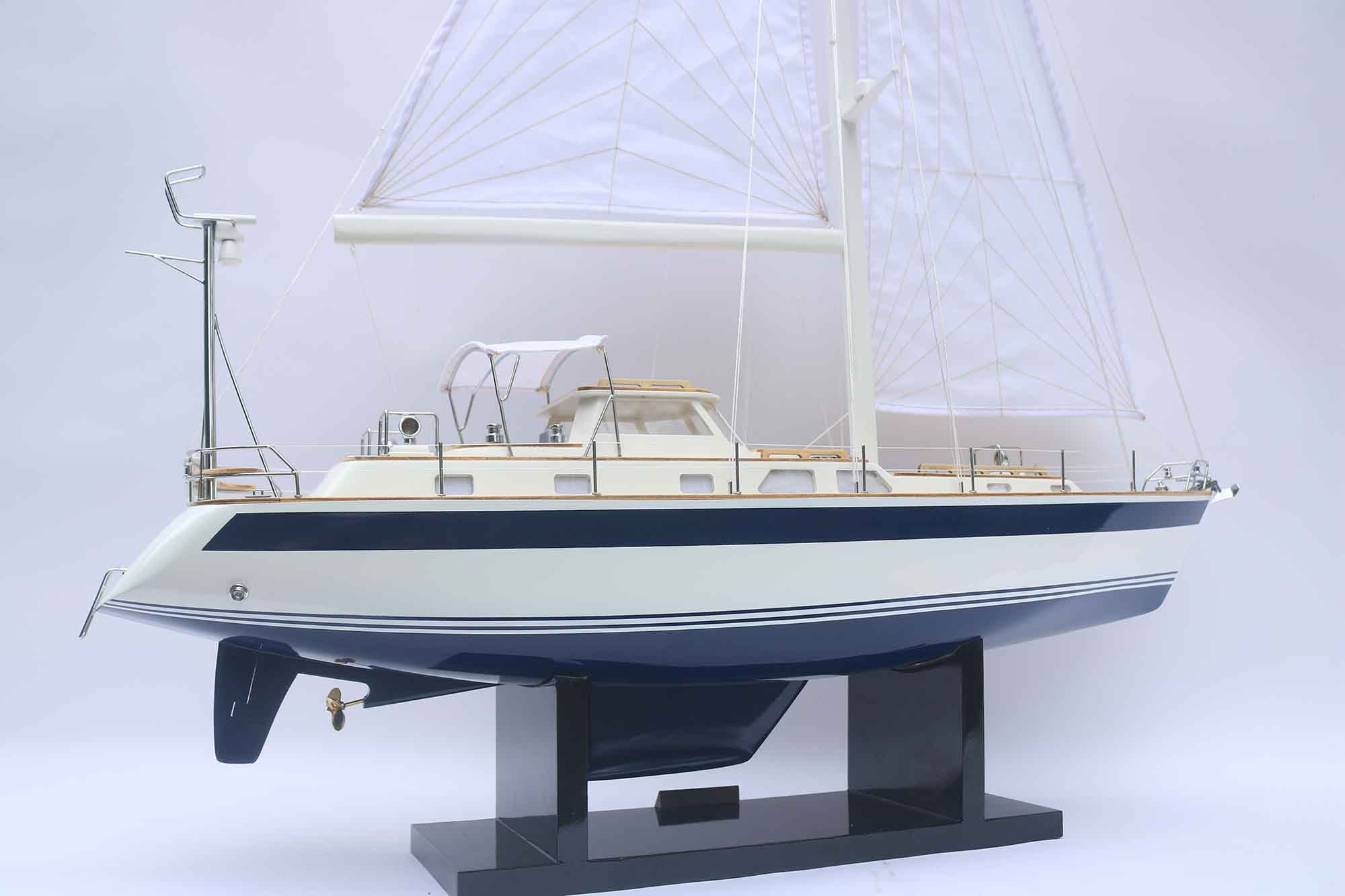 Hallberg Rassy 62 Modern Yatch Model (10) Speed Boad Model Hallberg Rassy 62 Modern Yatch Model (10) Speed Boad Model