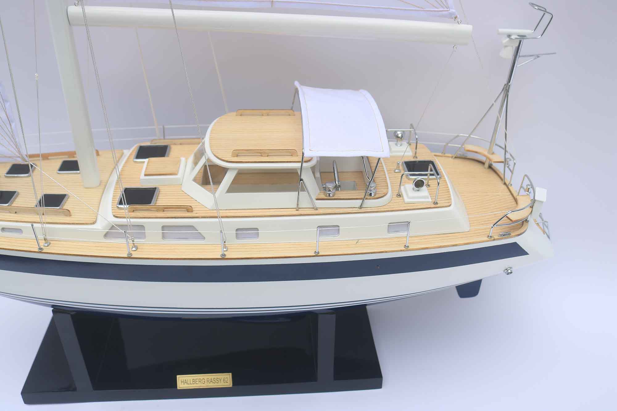 Hallberg Rassy 62 Modern Yatch Model (13) Speed Boad Model Hallberg Rassy 62 Modern Yatch Model (13) Speed Boad Model