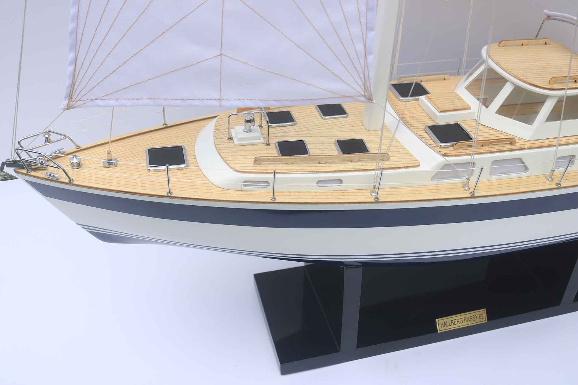 Hallberg Rassy 62 Modern Yatch Model (14) Speed Boad Model Hallberg Rassy 62 Modern Yatch Model (14) Speed Boad Model