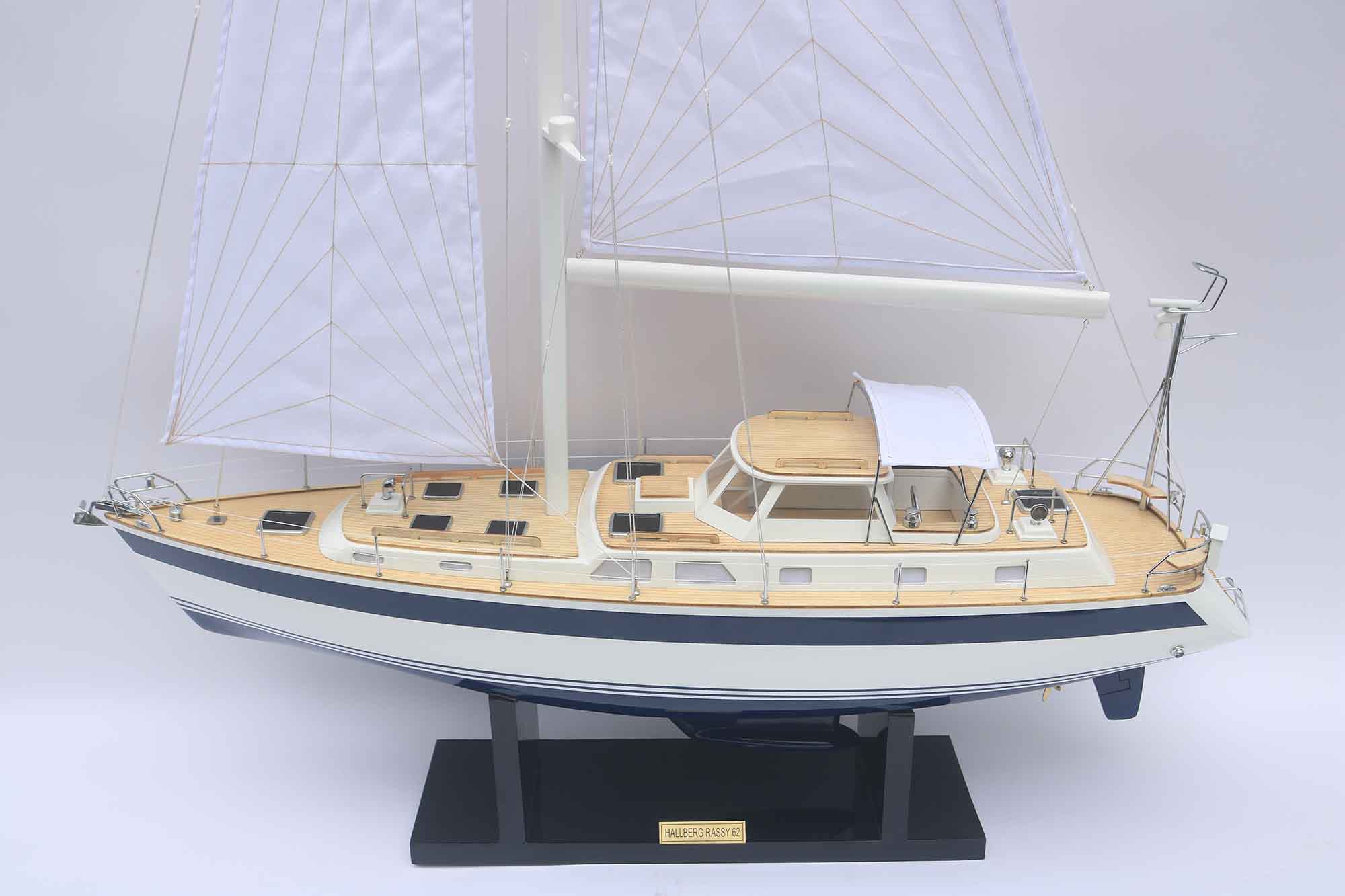 Hallberg Rassy 62 Modern Yatch Model (18) Speed Boad Model Hallberg Rassy 62 Modern Yatch Model (18) Speed Boad Model