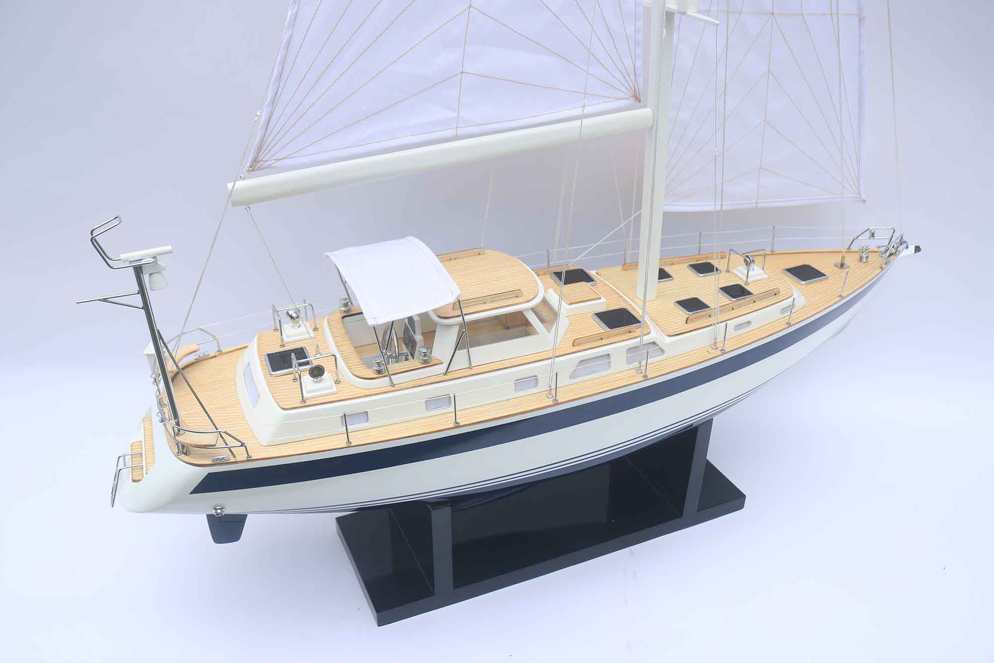 Hallberg Rassy 62 Modern Yatch Model (9) Speed Boad Model Hallberg Rassy 62 Modern Yatch Model (9) Speed Boad Model